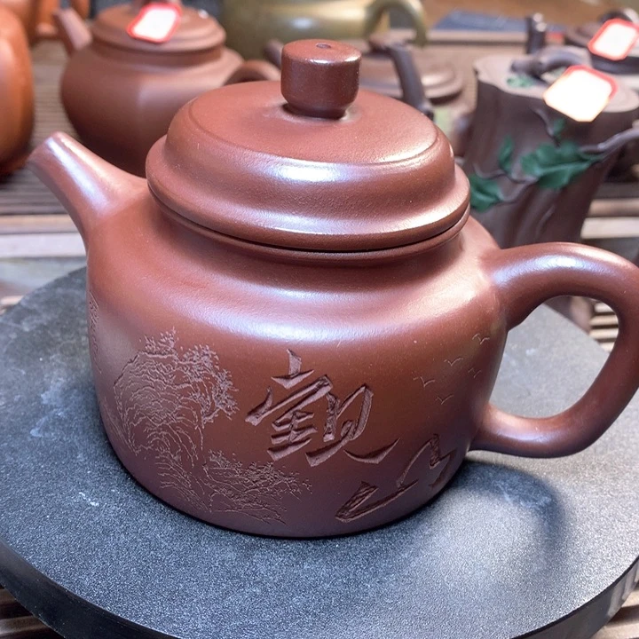 紫砂茶壶原矿手工15