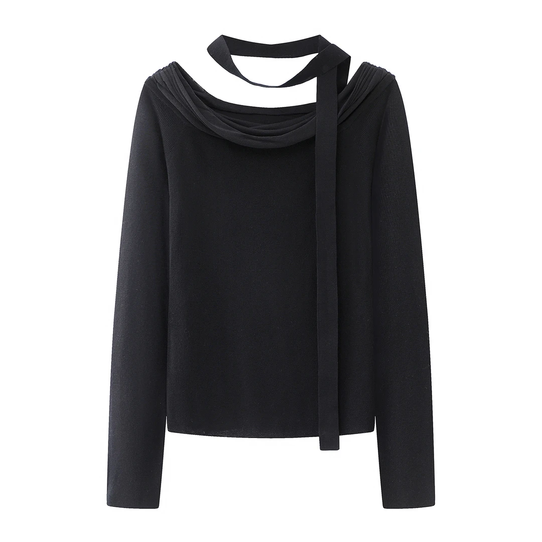 艾家新款针织常规心款冬季毛针织衫上衣开衫女装纯色时尚休闲4143