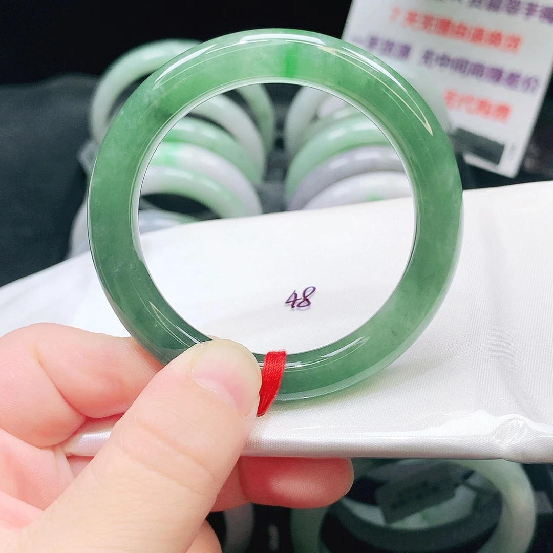 翡翠未镶嵌手镯462