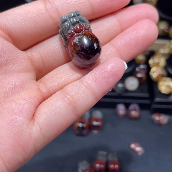 水晶颈饰未镶嵌极光貔貅