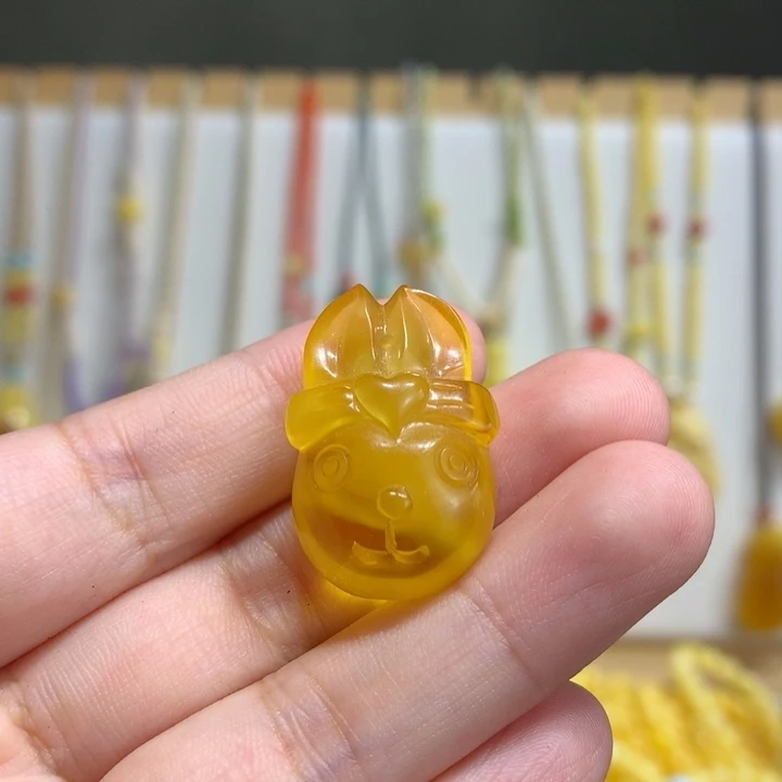 蜜蜡项链未镶嵌特价