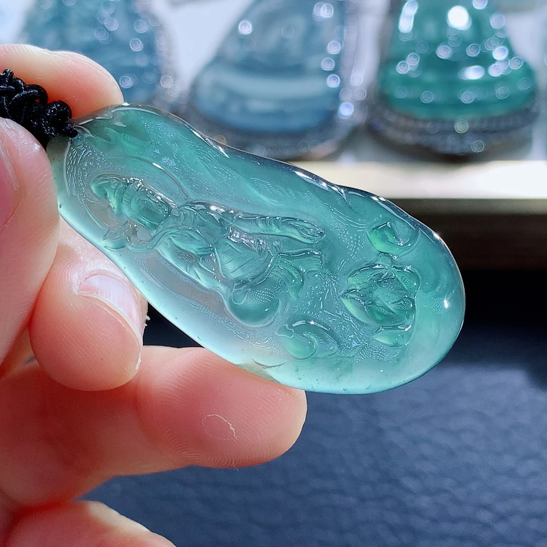 未镶嵌挂件翡翠翡翠