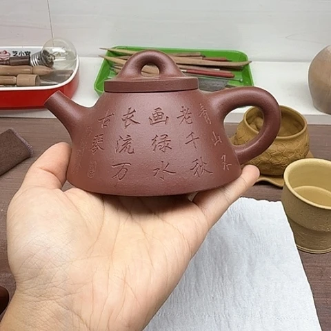 玺***茶案紫泥茶壶茶壶茶壶