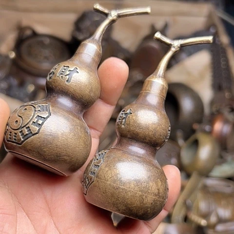 铜制工艺把玩摆件