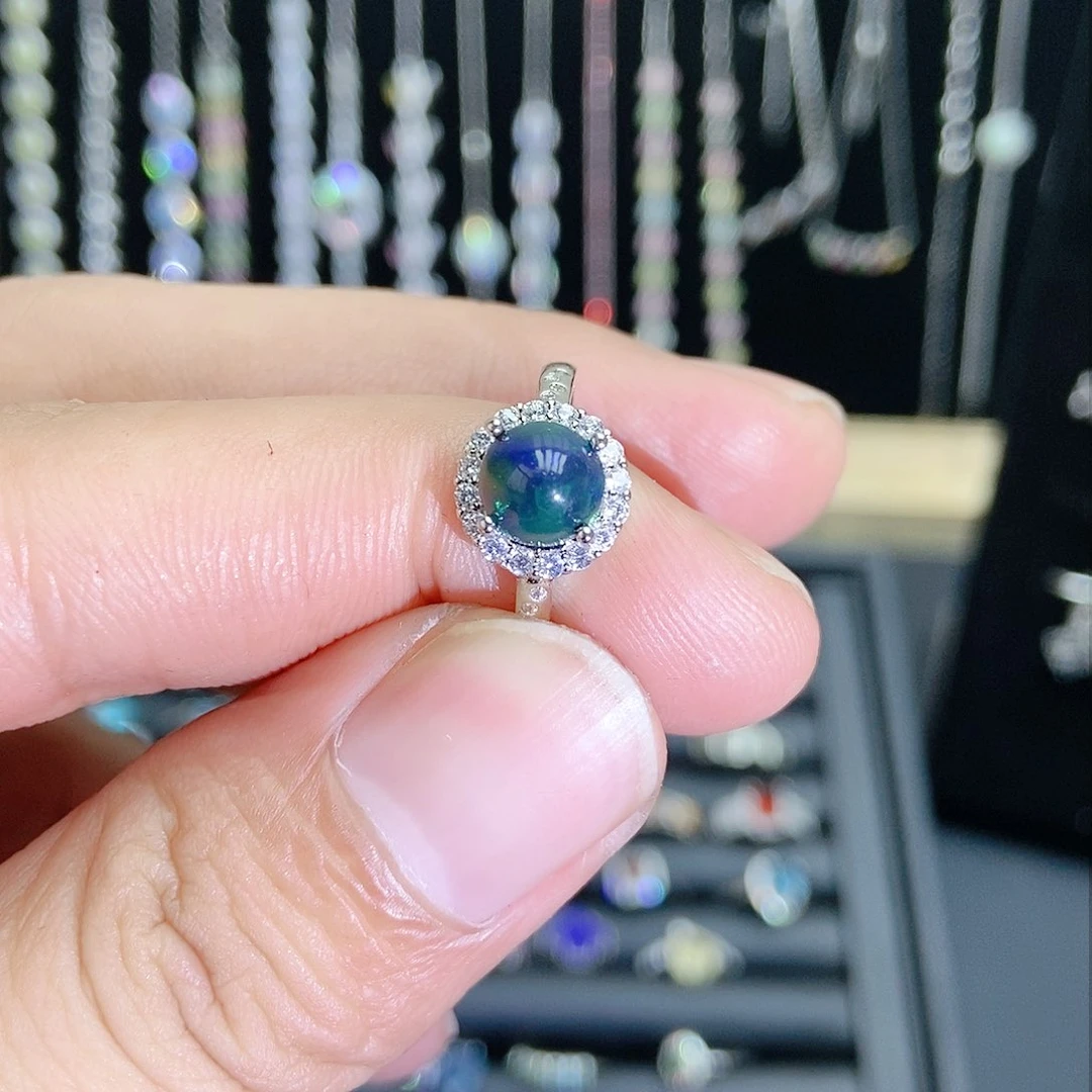 【闪购商品】紫晶珠宝半成品银S925镶嵌