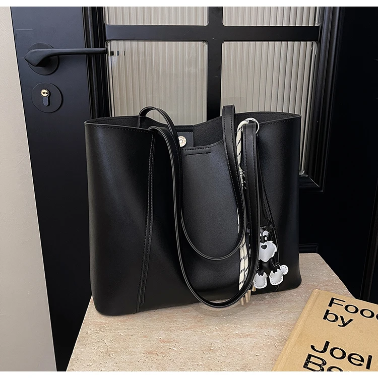 复古时尚休闲大容量单肩包小众高级感腋下包托特包9649