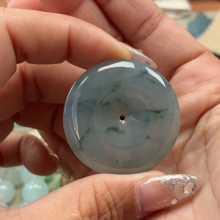 翡翠未镶嵌颈饰天然翡翠a货