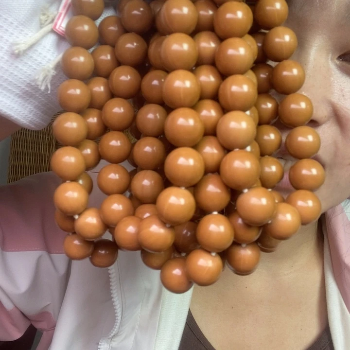 银S925正圆光珠14+随机发