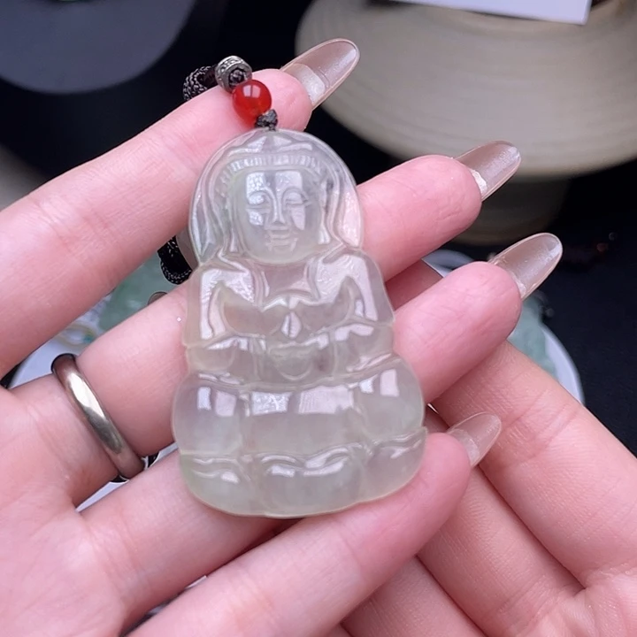 翡翠未镶嵌颈饰吊坠
