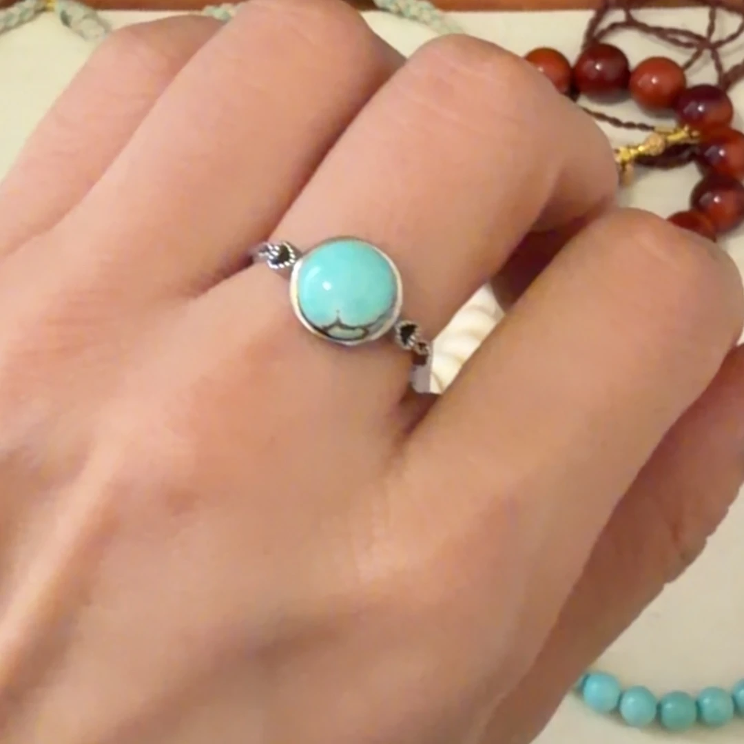 南红玛瑙银S925镶嵌