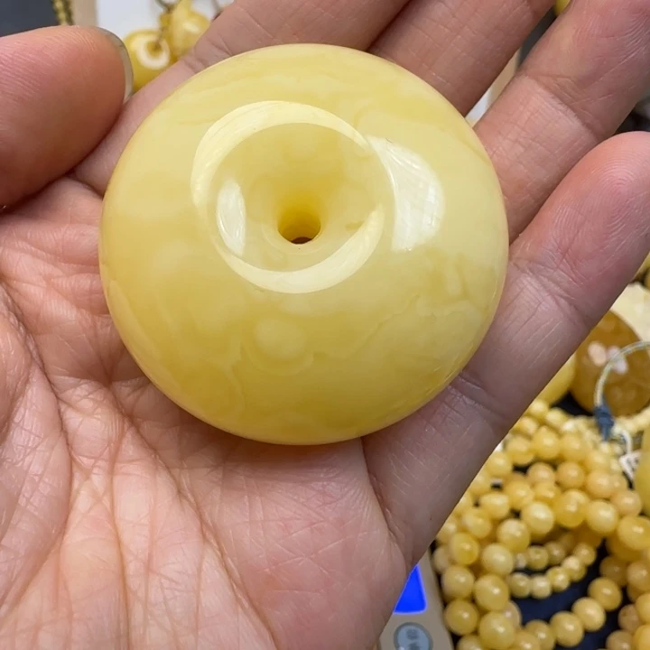 蜜蜡未镶嵌颈饰天然蜜蜡
