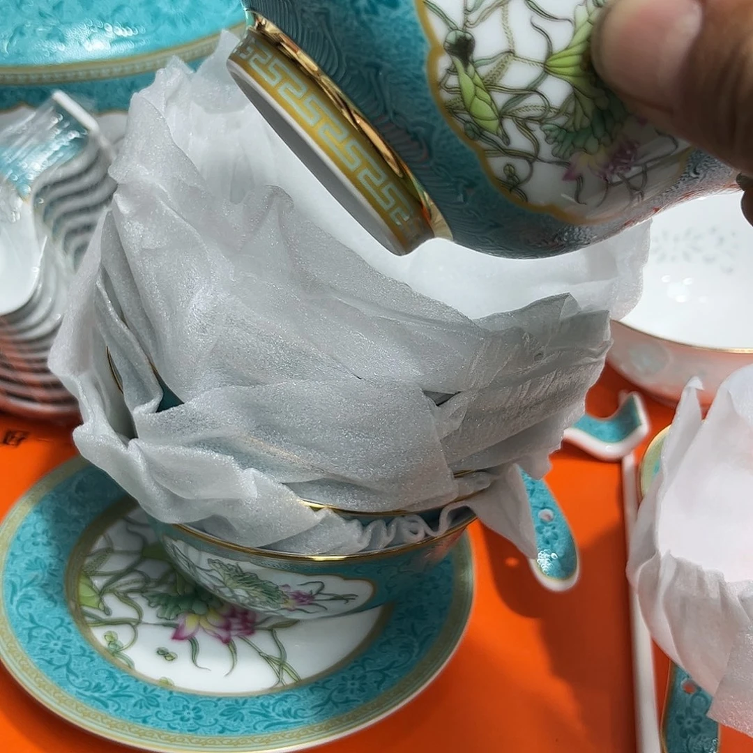 瓷片鱼*碗六个微瑕微瑕