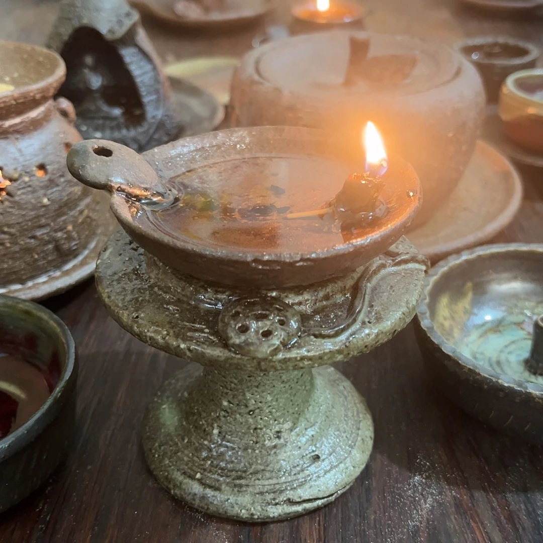 【闪购商品】杯众*圆小福泥陶艺茶几风