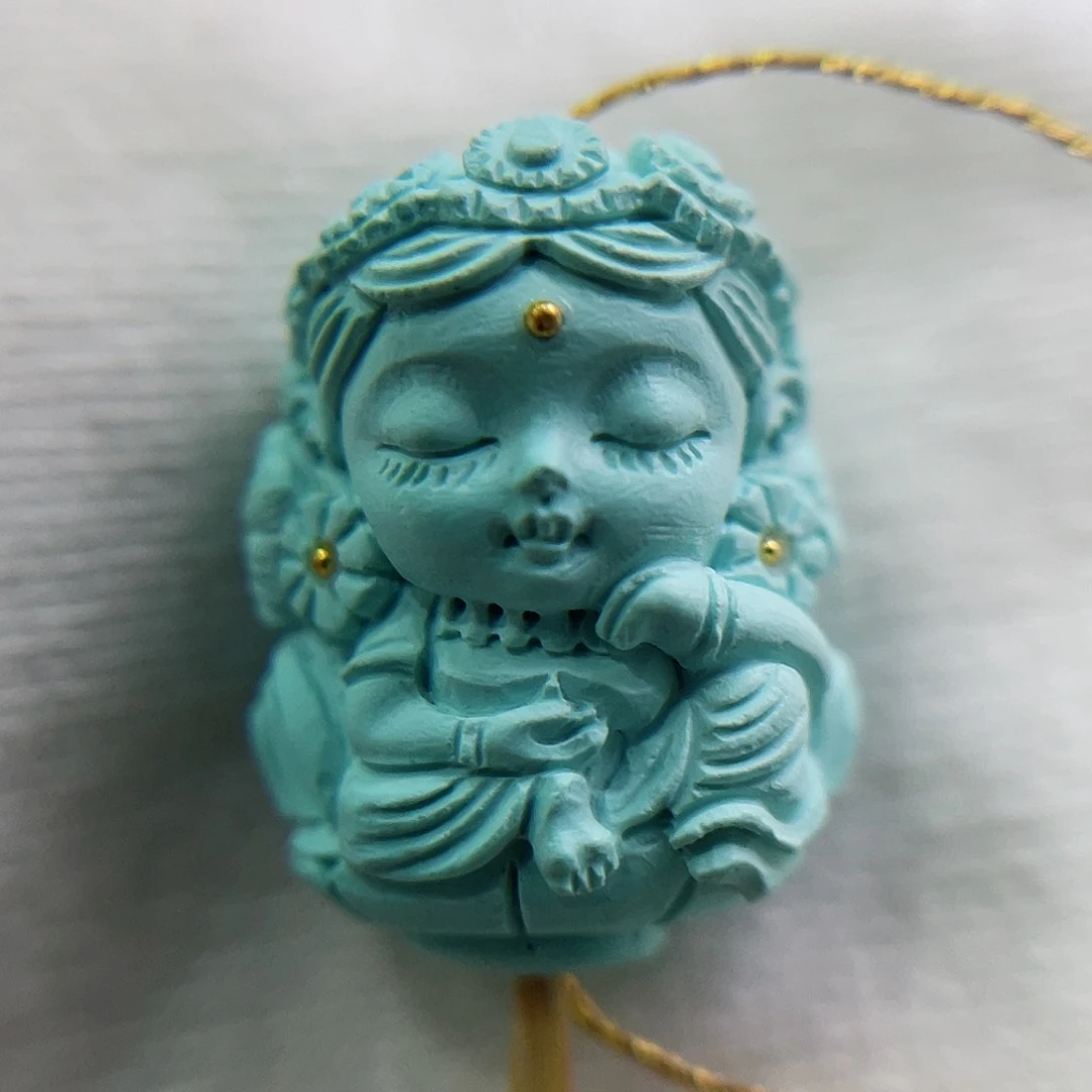 未镶嵌绿松石珠宝奇石