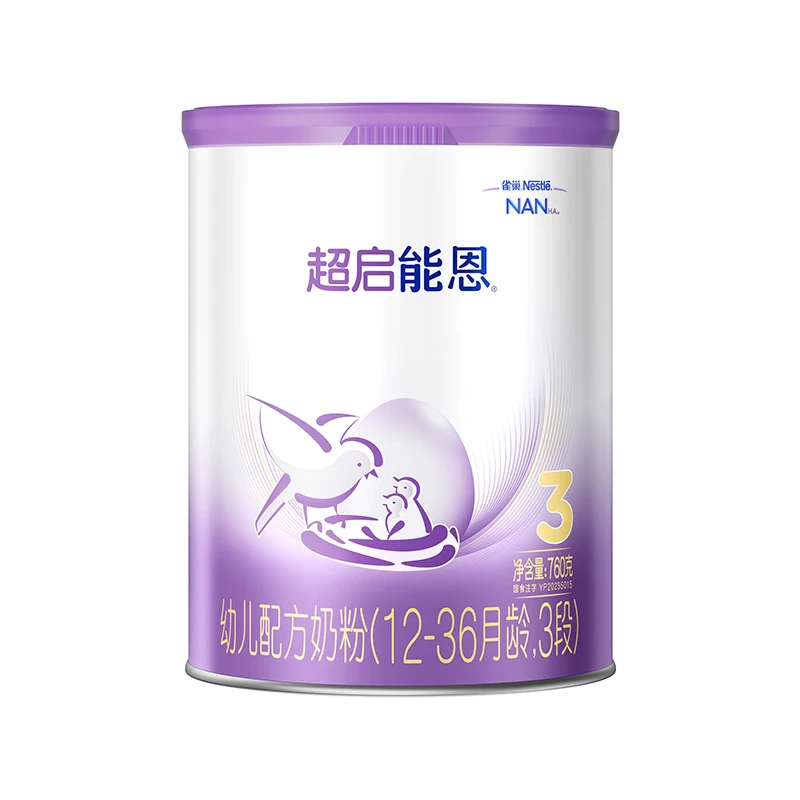 雀巢超启能恩奶粉3段760g