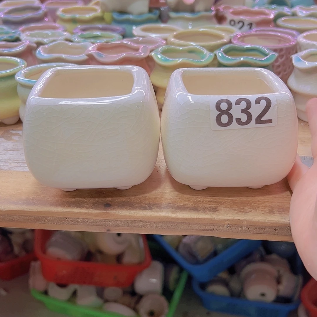 陶瓷花盆当场满12包邮