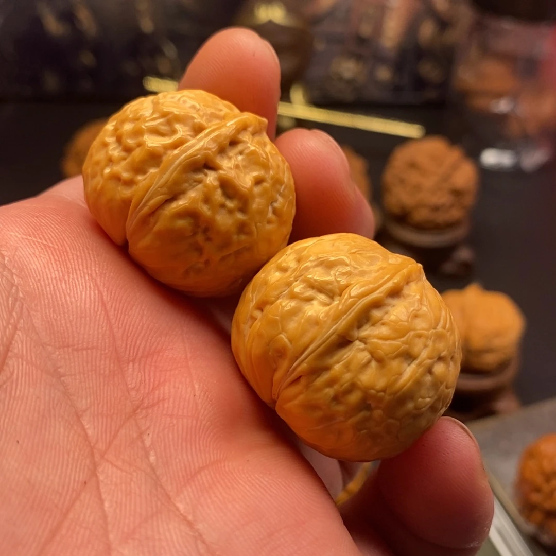 把件文玩核桃小金豆