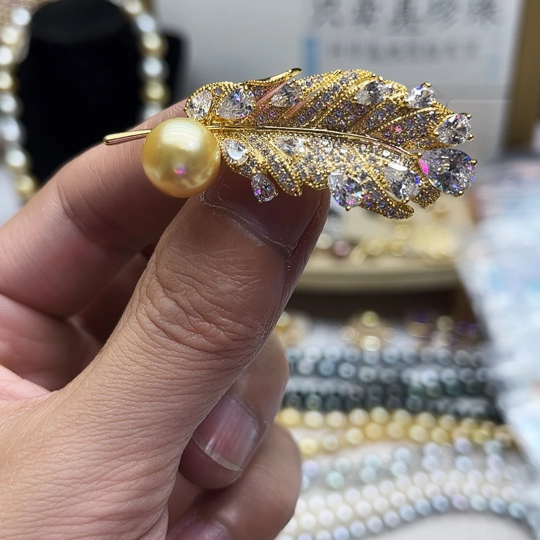 胸饰海水珍珠未镶嵌