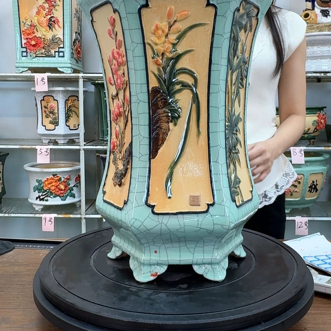 用****3石湾盆300两个红点