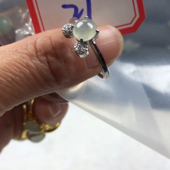 翡翠未镶嵌戒指缅甸