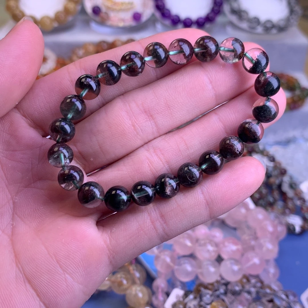 水晶手链未镶嵌水晶手串