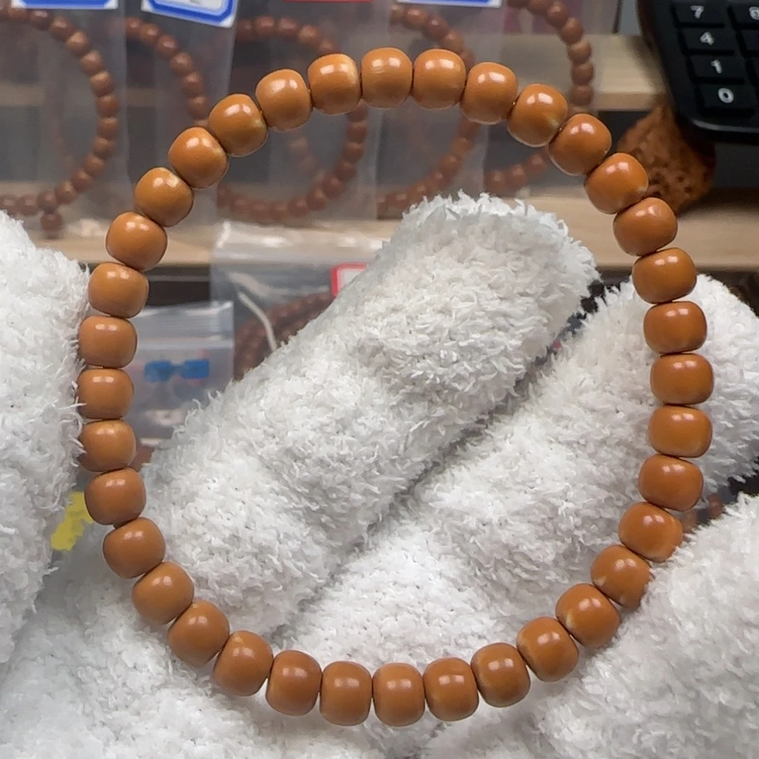 手串橄榄核老挝单圈极限弧6.6福利