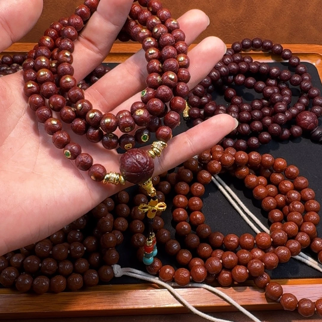 *****凤眼菩提吊坠镶嵌8+ 108