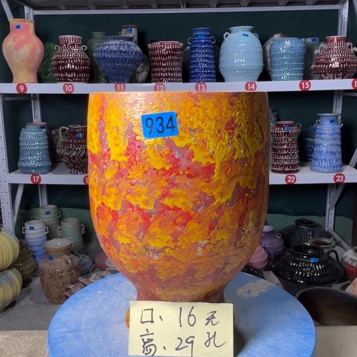 景德镇陶瓷花盆花器934