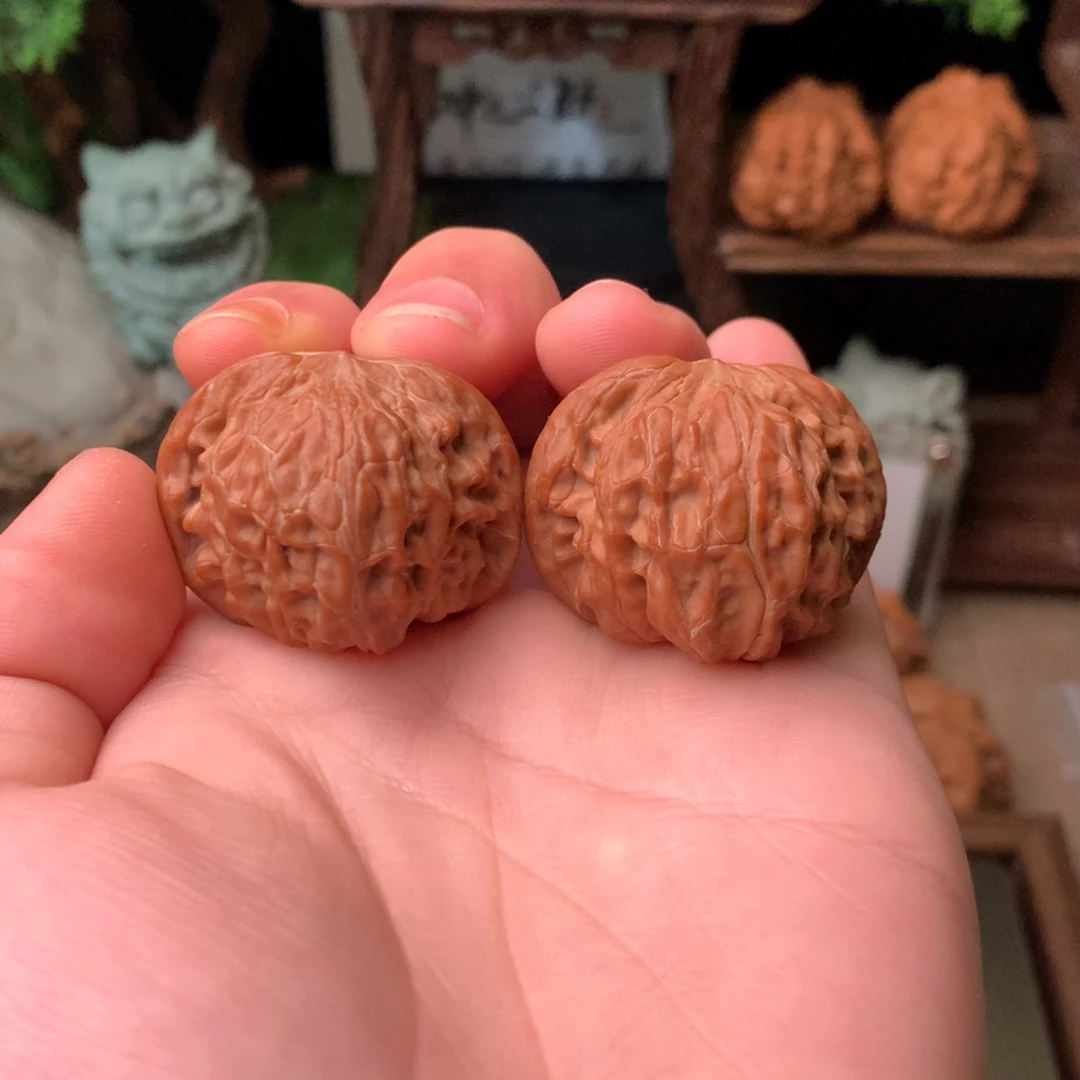 文玩核桃把件37尺寸磨盘