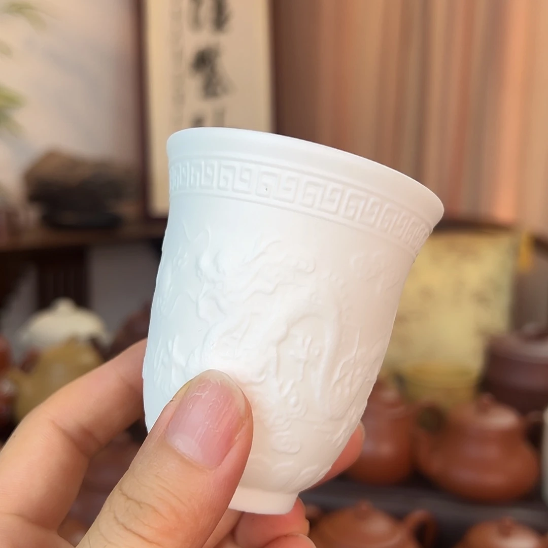 茶壶紫砂精品原矿主人杯陶瓷杯 130cc