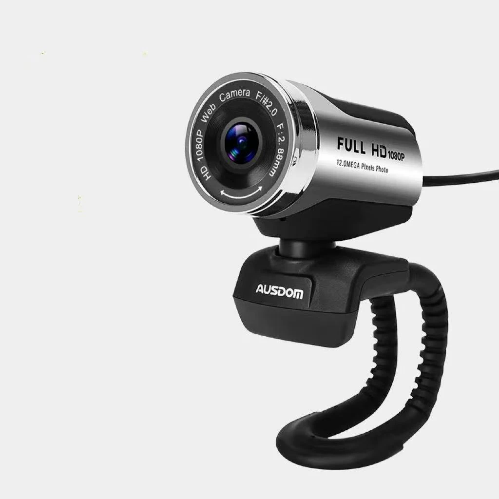 【拆包样品】AW615 酷睿高清HD1080P摄像头