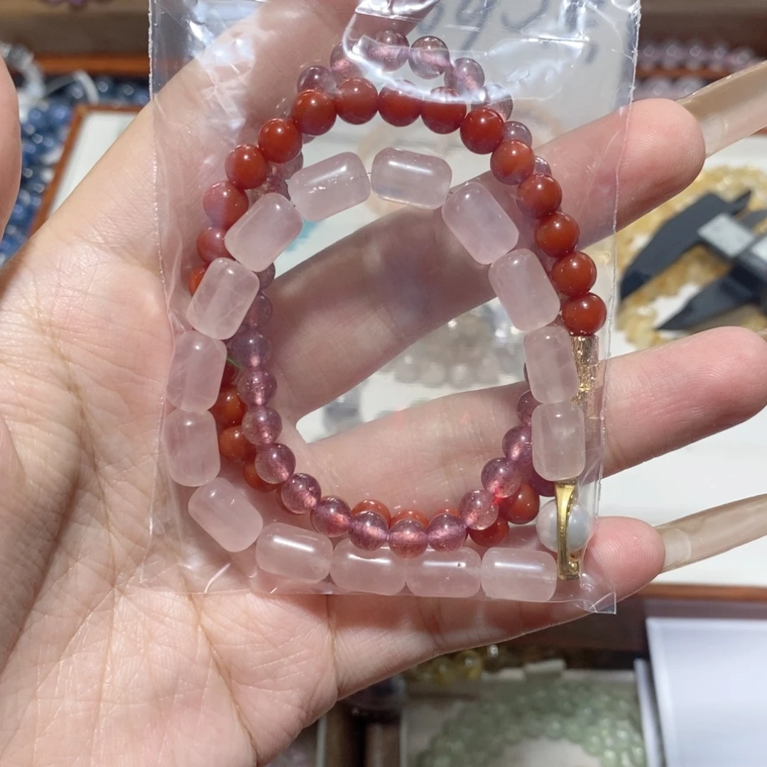 烟晶手链未镶嵌福利