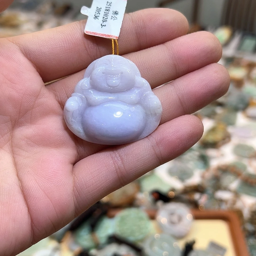 翡翠未镶嵌颈饰挂件