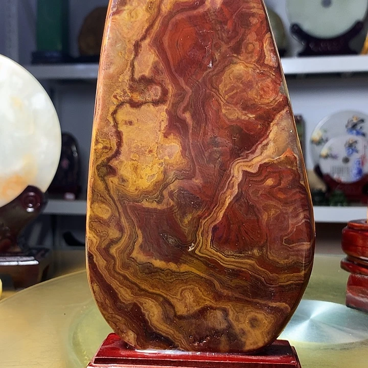 石材天然玉石摆件
