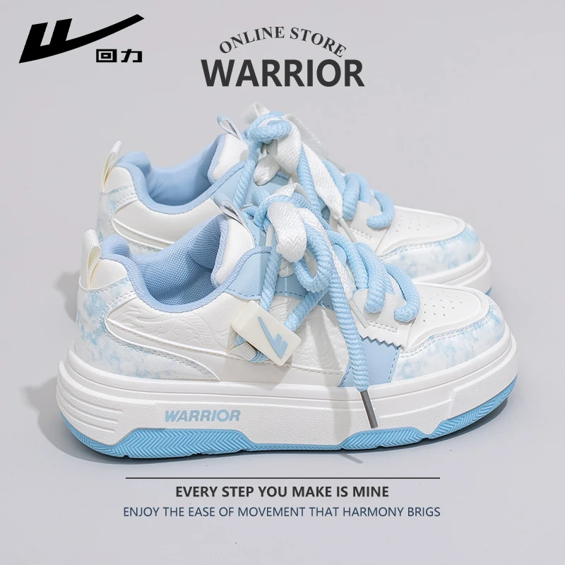 回力小白鞋女2025冬季新款休闲板鞋子学生厚底百搭爆款运动面包鞋