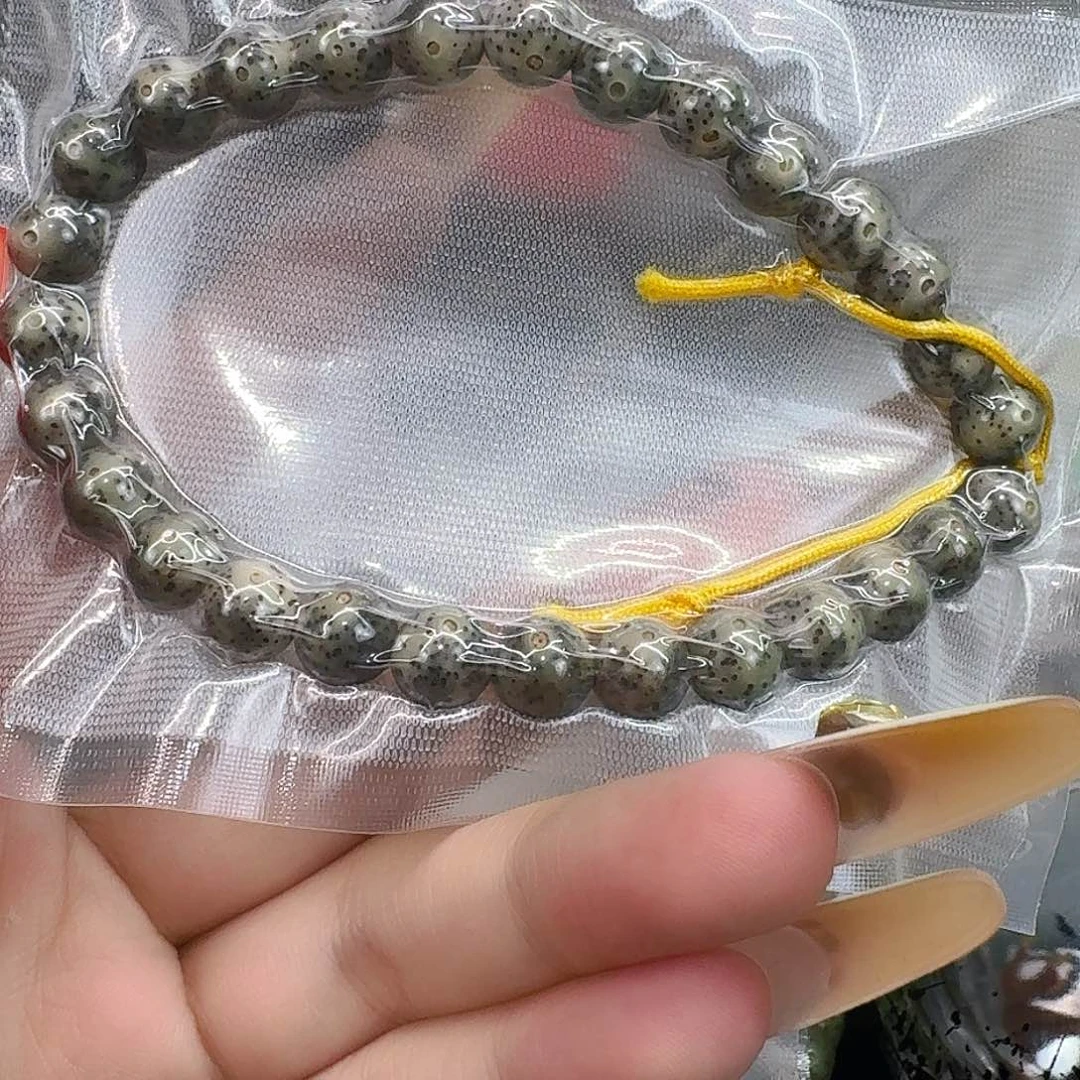 星月菩提手串31动地爆黑爆透糖豆9 9