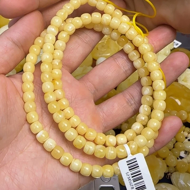 珍***妮未镶嵌颈饰蜜蜡天然蜜蜡
