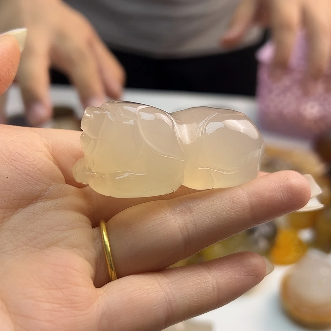 玛瑙/玉髓未镶嵌吊坠(不含链)