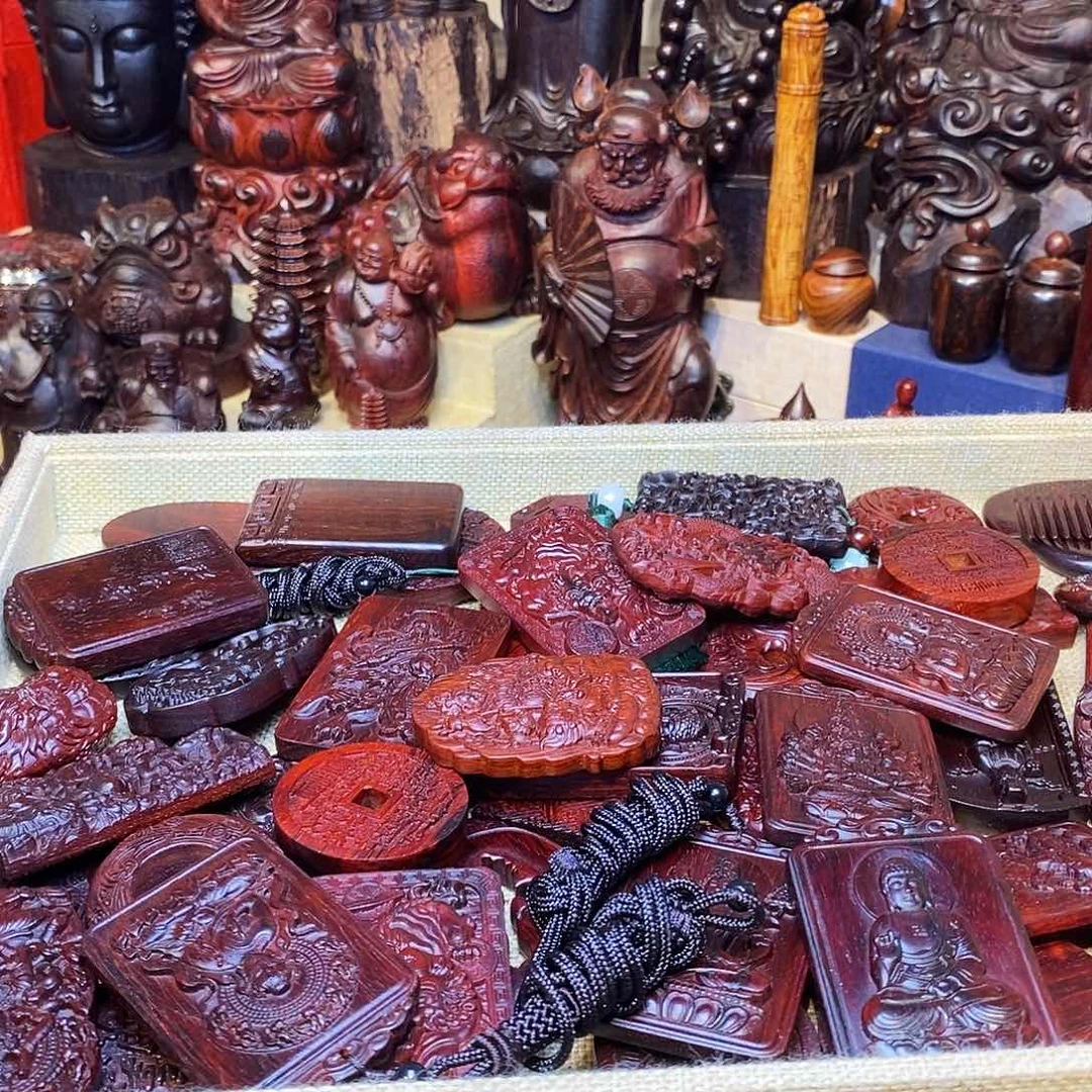 檀香紫檀（小叶紫檀）任选三块