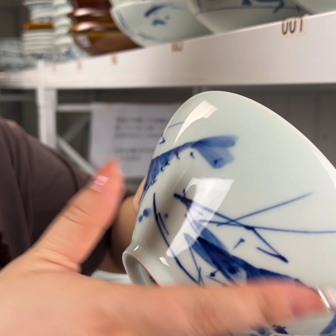 碗天**天微瑕福利一团和气6寸锥子碗（单只装）