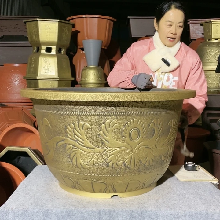 圆盆古铜八零五个