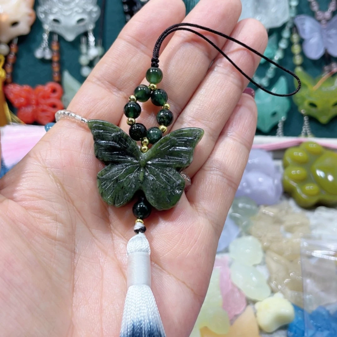 【闪购商品】未镶嵌岫玉颈饰10包挂