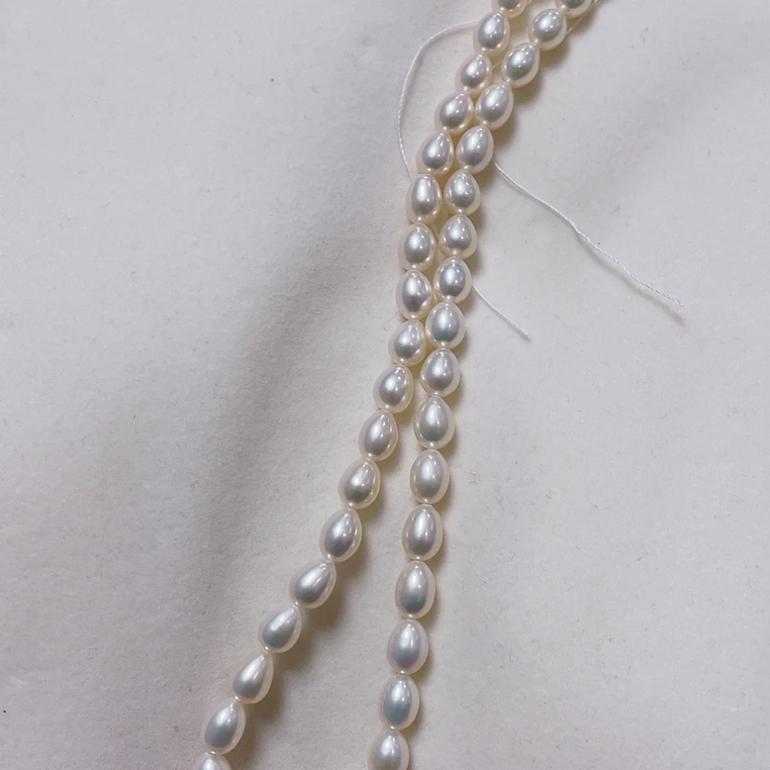淡水珍珠银S925镶嵌颈饰