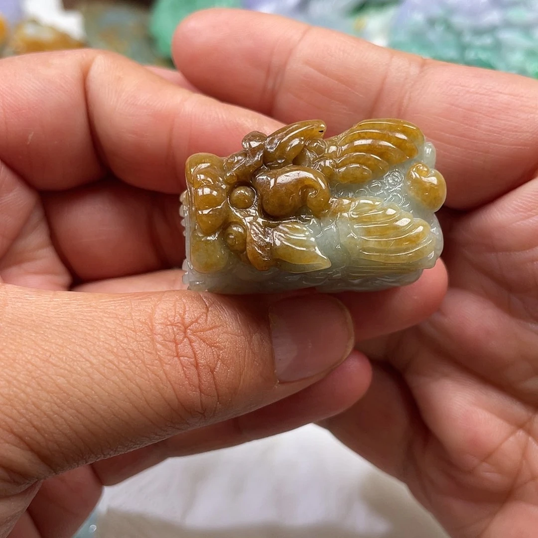 颈饰未镶嵌翡翠翡玉缘翡翠