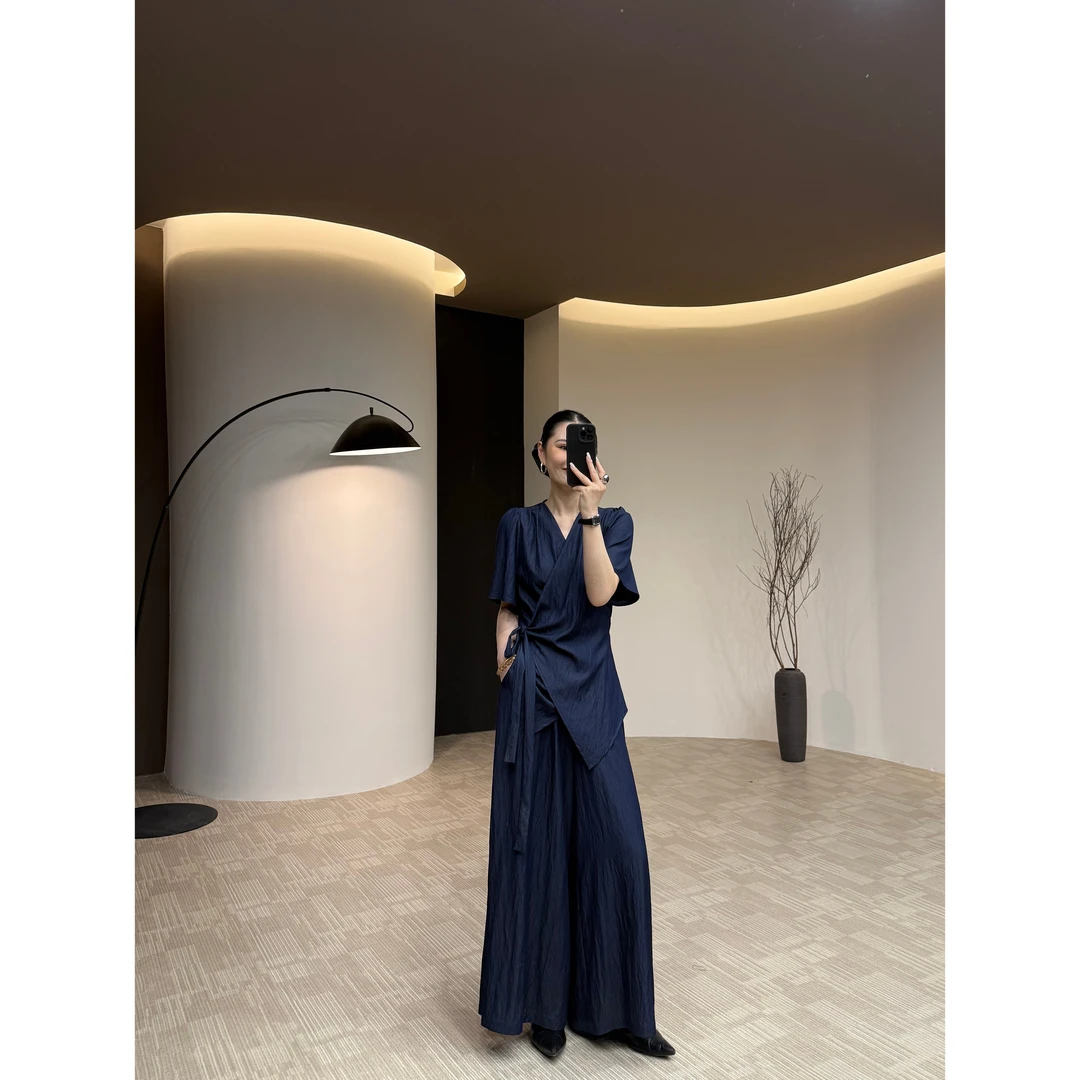 美丽定制极简显瘦牛仔套裤160斤以内