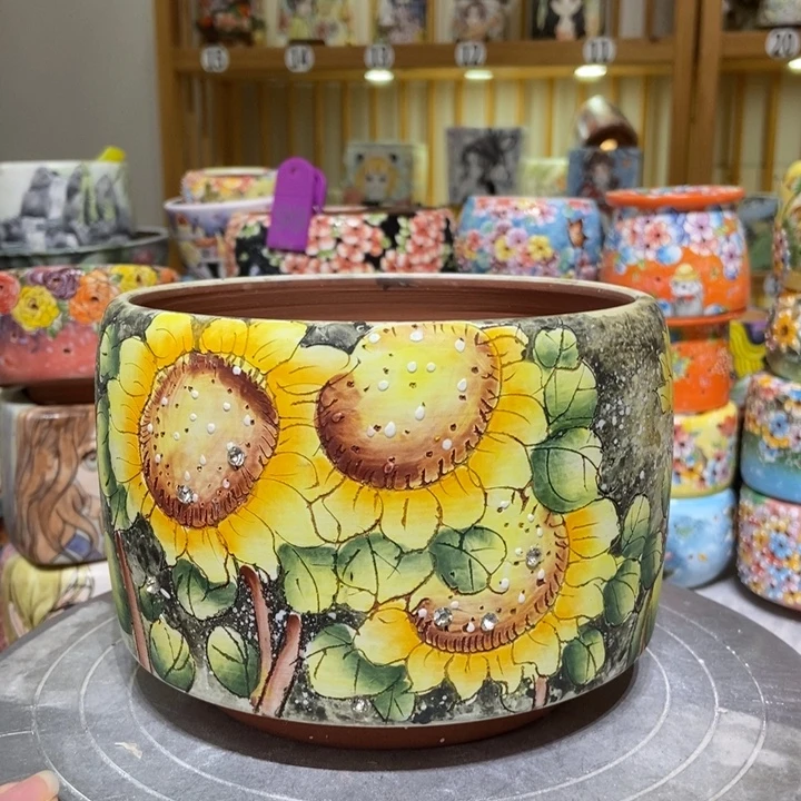 景德镇艺术手绘作品