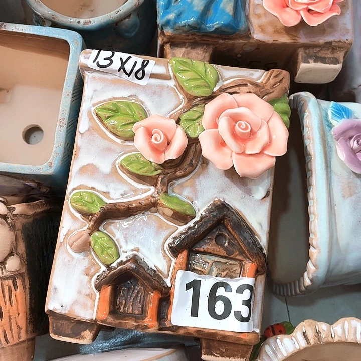 多肉花盆满15包邮