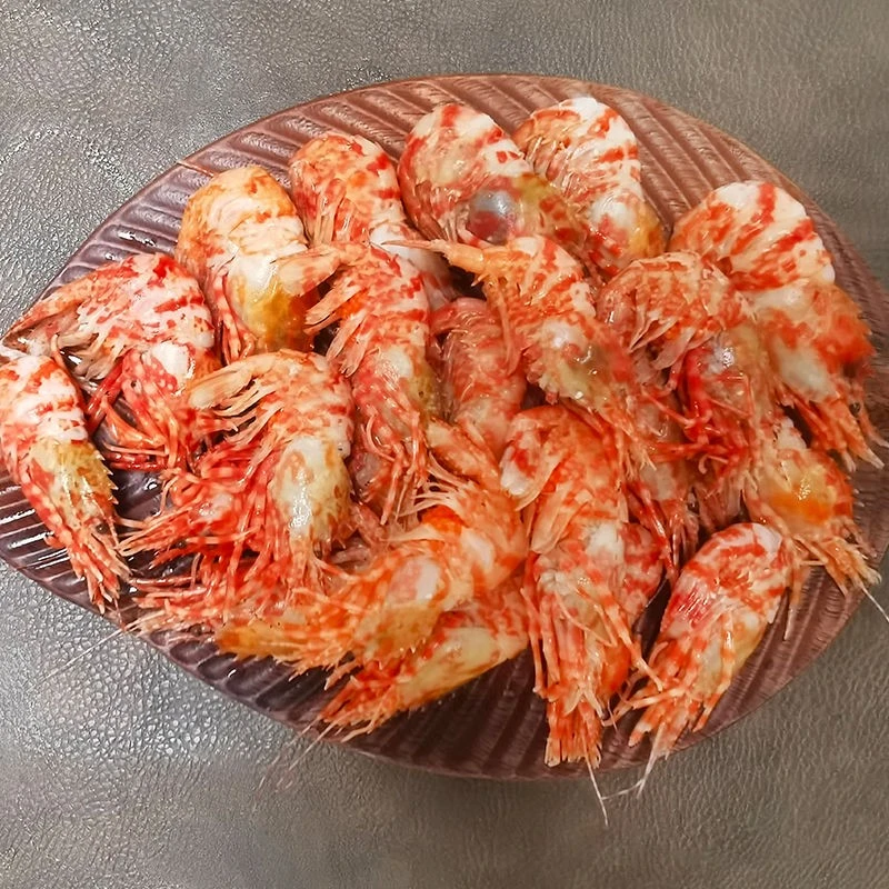 格陵兰虾莱伯虾俄罗斯火龙虾1KG北极虾鬼海老虾即食冰虾萨哈林虾