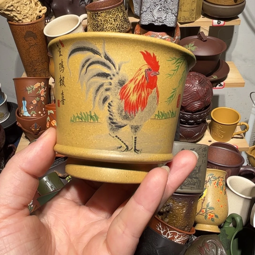 紫砂茶杯宜兴紫砂主人杯