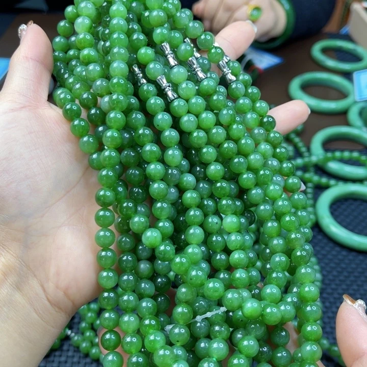 【闪购商品】和田玉（碧玉）颈饰未镶嵌发其一
